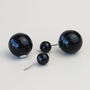 Colourful Ball Ear Jacket Stud Earrings, thumbnail 9 of 12