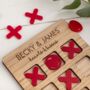 Hearts And Kisses Couples Personalised Game, thumbnail 1 of 2