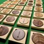 Personalised Solid Zebra Wood Wireless Charger, thumbnail 7 of 7