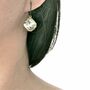 Earrings Made With Swarovski Cushion Crystals, thumbnail 5 of 8