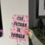 The Future Is Female Clear Acrylic Vinyl Plaque Decor, thumbnail 4 of 11