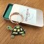 Tortoise Keyring In Tin Gift Box, thumbnail 3 of 3