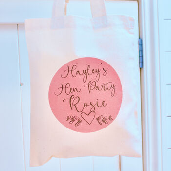 Personalised Hen Party Bag, 10 of 11