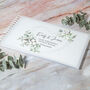 Frosted Acrylic Geometric Heart Wedding Guest Book, thumbnail 1 of 4