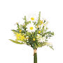 Artificial Daisy Mixed Blossom Bunch 20cm Cream Yellow, thumbnail 1 of 1