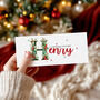Christmas Name Money Wallet, thumbnail 2 of 6