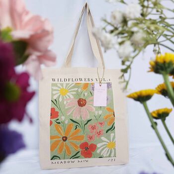 Wildflower Tote Bag By Ellie Mae Designs | notonthehighstreet.com