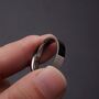 Silver Engraved 5mm Band Ring, thumbnail 2 of 11