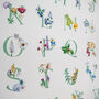 Inky Wildflower Alphabet A To Z Illustrated Print, thumbnail 11 of 11
