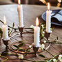 Luna Brass Candle Centrepiece, thumbnail 6 of 6