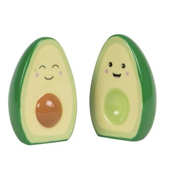 Happy Avocado Salt And Pepper Set, 3 of 3