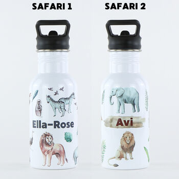 Personalised 500ml Pookie Bottle Safari, 3 of 6