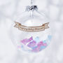 Personalised Baby Confetti Bauble, thumbnail 5 of 6