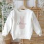 Personalised Gingham Easter T Shirt And Sweatshirts, thumbnail 3 of 4