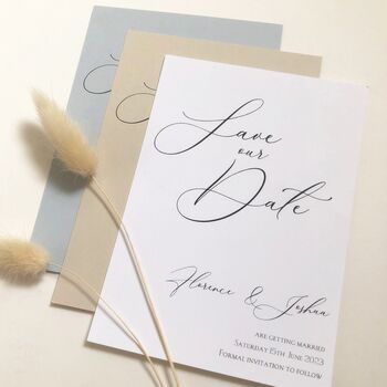 The Classic Save The Date Cards, 4 of 9