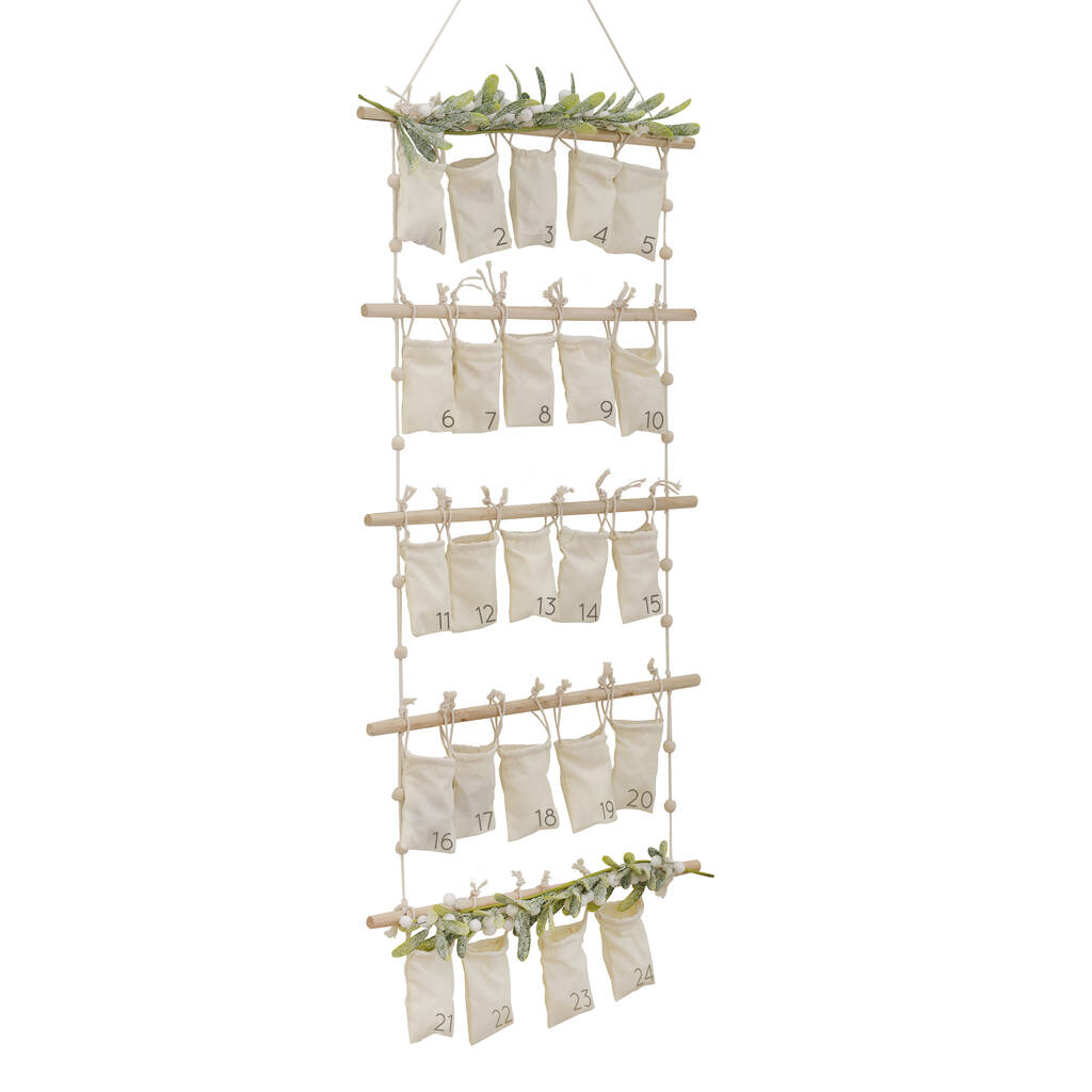 Hanging Fill Your Own Advent Calendar By Ginger Ray 