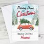 Personalised Driving Home For Christmas Card, thumbnail 2 of 4