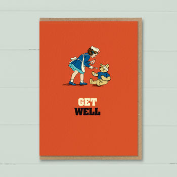 Get Well Soon ‘Teddy Bear’ Card, 2 of 3