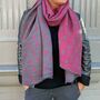 Star Soft And Snugly Reversible Blanket Scarf, thumbnail 3 of 11