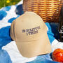 In Solitude I Trust Embroidered Slogan Cap, thumbnail 7 of 7