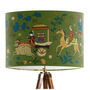 Procession On Green Lampshade, thumbnail 2 of 7