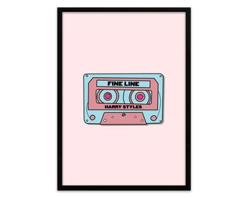 Harry Styles Fine Line Inspired Cassette Print, 4 of 5