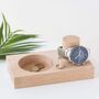 Classic Personalised Oak Watch Stand, thumbnail 2 of 4