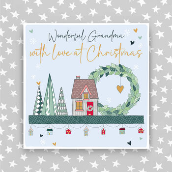 Gran/Grandma/Granny Christmas Card With Love, 2 of 5