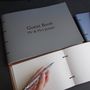 Personalised Leather Wedding Guest Book, thumbnail 4 of 12