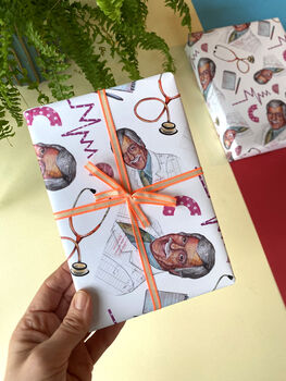 Diagnosis Murder Wrapping Paper, 90s Tv Detective Wrap, 8 of 8