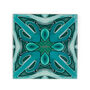 'Malachite Twining' Handprinted Ceramic Tile, thumbnail 1 of 8
