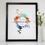 Personalised Happily Ever After Engagement Print, thumbnail 1 of 3