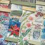 Summer Garden Embroidery Hanging Panel, thumbnail 8 of 12