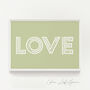 Love Print With Hidden Personalised Secret Message, thumbnail 8 of 10