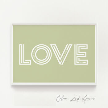 Love Print With Hidden Personalised Secret Message, 8 of 10