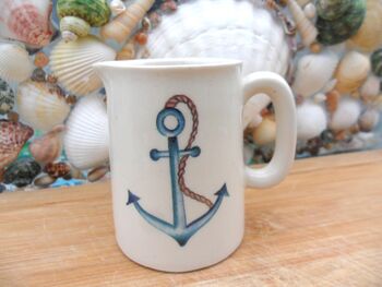 Cream Jug In Nautical Anchor Design, 7 of 12