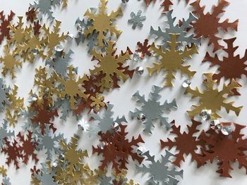 Frozen Or Copper Snowflake Christmas Table Confetti, 2 of 7
