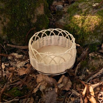 Small Round Basket Diy Basketry Kit, 4 of 10