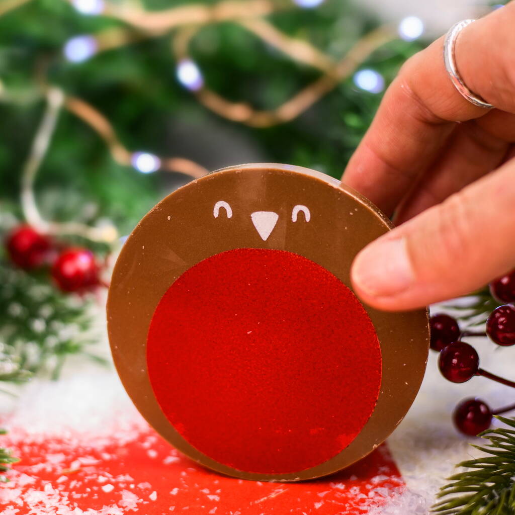 Handmade Christmas Secret Santa Chocolate Gift, 1 of 8