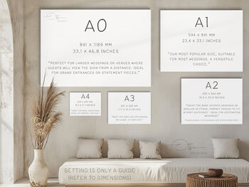 Woodland Wedding Animal Seating Plan, 8 of 8