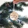 Personalised Family Stars Wooden Christmas Decoration, thumbnail 1 of 5