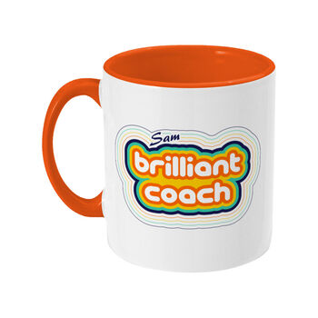 Personalised Brilliant Coach Ceramic Mug, 5 of 7