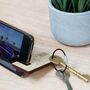 Personalised Phone Stand Key Ring, thumbnail 1 of 6
