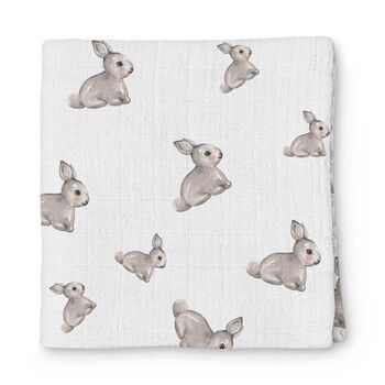 Iconique Lapin Swaddle Blanket, 4 of 5
