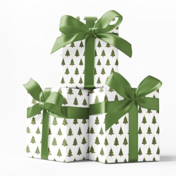 Luxury Quality Christmas Tree's Gift Wrapping Paper, Superior Thickness, 3 of 10