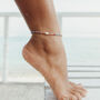 Matira Freshwater Pearl Beaded Anklet, thumbnail 1 of 3