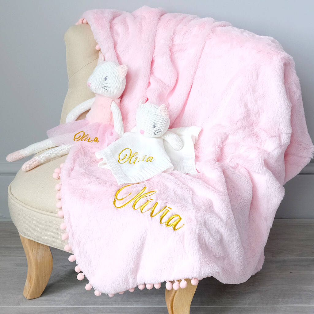 Personalised New Baby Girl Gift Set By KEEDD | notonthehighstreet.com