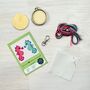 Seariously Glad We're Friends! Seaside Mini Matchbox Cross Stitch Kit, thumbnail 12 of 12