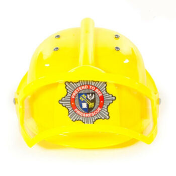 Personalised Black Fire Fighter Costume, 7 of 9