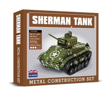 Make Your Own Sherman Tank Metal Construction Set, 2 of 7
